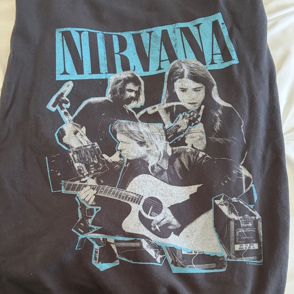 American Eagle Dark Gray Sweatshirt - Picture 3 of 3